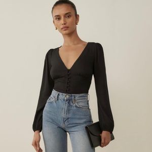 Reformation Nell Top Size S